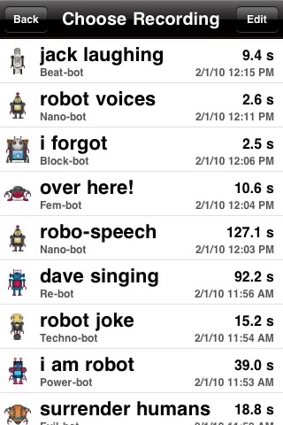 Robot Voice Transformer screenshot 4