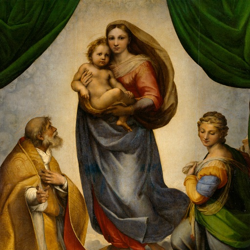 Staatliche Kunstsammlungen Dresden – 500 Jahre Sixtinische Madonna – Acoustiguide App icon