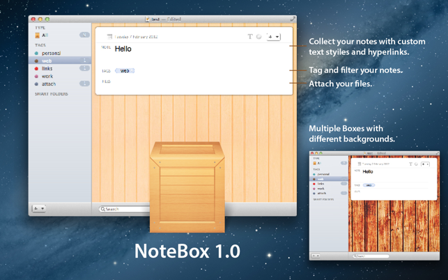 ‎Notebox Screenshot