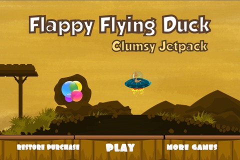 Clumsy Flying Duck 2 - Jetpack Story screenshot 3