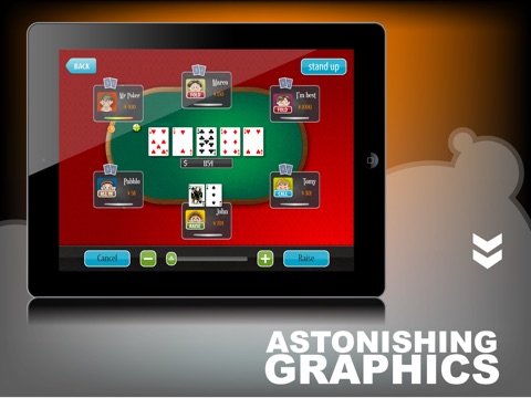 Extreme Poker HD free screenshot 2
