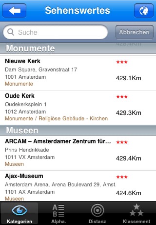 Amsterdam: Premium Travel Guide with Videos in German screenshot 3