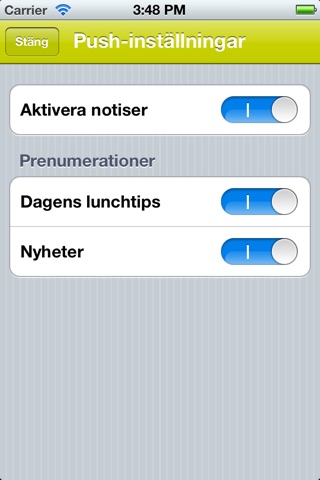 Lunchguiden Sundsvall screenshot 4