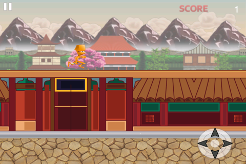 Ninja & Samurai Warrior Rooftop Sword Fighting Battle Free screenshot 2
