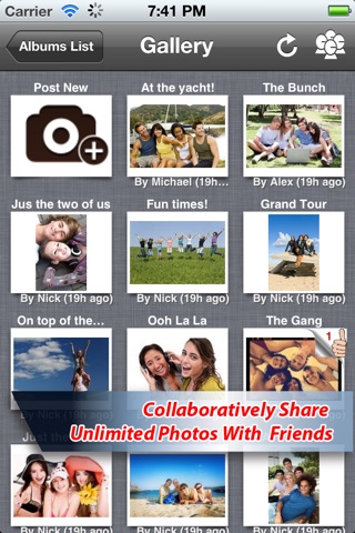 Pixity: Fun, Easy & Collaborative Sharing Of Photo Albums screenshot 3