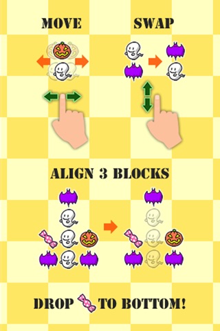 DROP CANDY - Halloween Puzzle screenshot 2