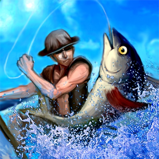 Crazy Finger Fishing Free Icon