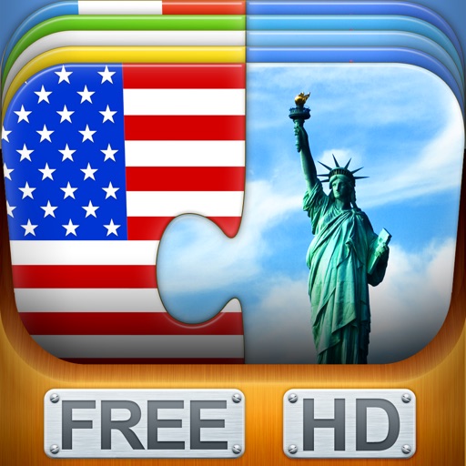 Geography for Kids Free: Educational Puzzles and Quizzes Icon