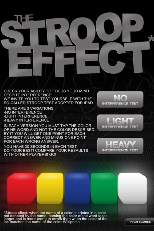 The Stroop Effect