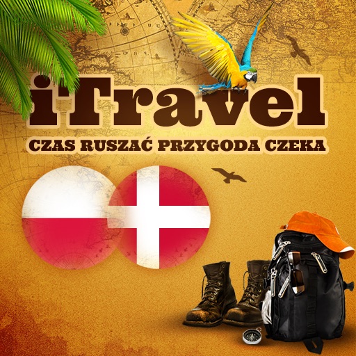 iTravel Polish - Danish Pocket Dictionary icon