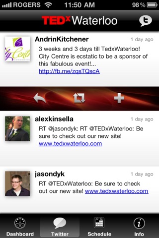 TEDxWaterloo screenshot 3