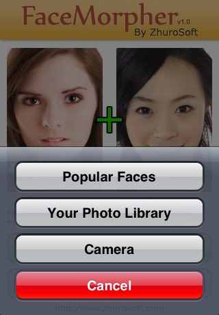 FaceMorpher screenshot 2
