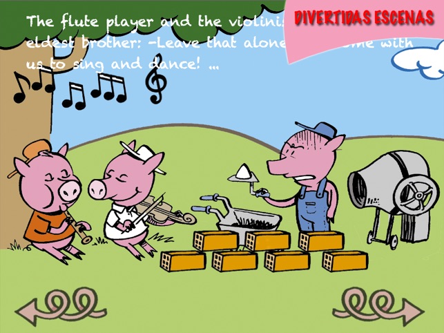 Three Pigs Interactive Book lite(圖2)-速報App