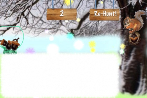 Acorn Hunt Snowfall screenshot 2