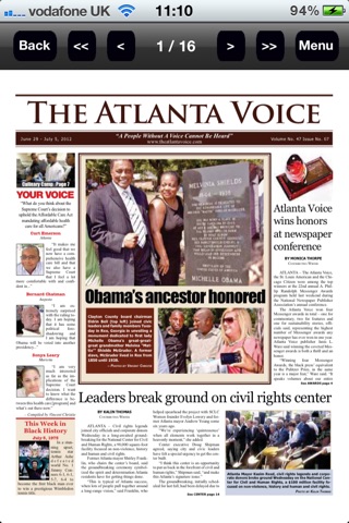 The Atlanta Voice screenshot 2