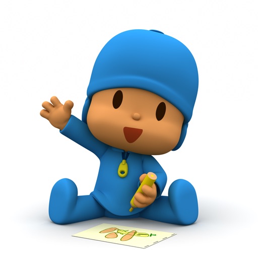 Coloring with Pocoyo and Friends, for iPhone Icon