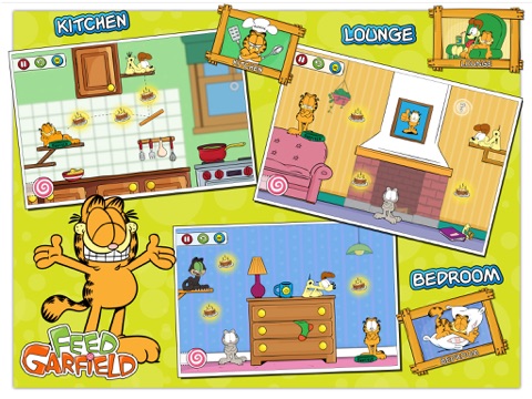 Feed Garfield HD screenshot 3