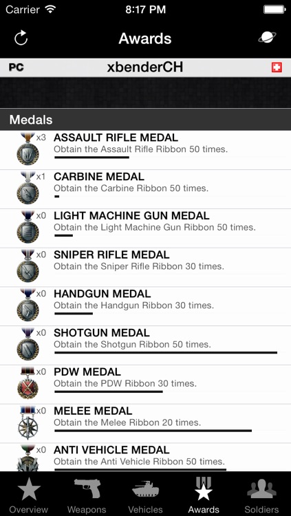 BF3 Stats (unofficial) screenshot-4