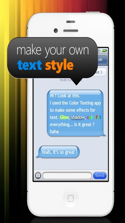Color & Fonts for Messages