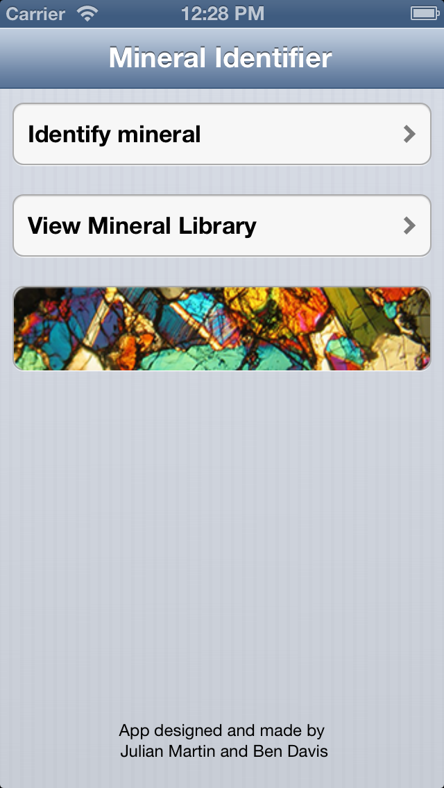 How to cancel & delete Mineral Identifier from iphone & ipad 1