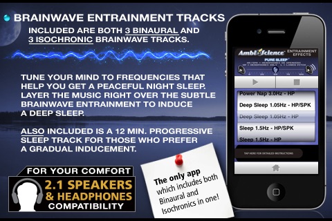 Pure Sleep Premium* | AmbiScience™ • Binaural & Isochronic Ambient Sleep Utility screenshot 3