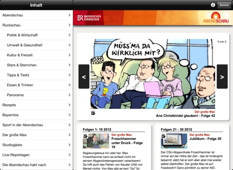Abendschau screenshot 2