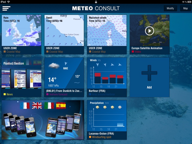 Météo Marine pour iPad