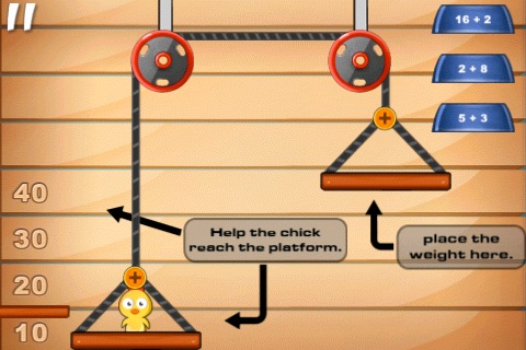 Math Games - Chicken Run by Tap To Learn screenshot-3