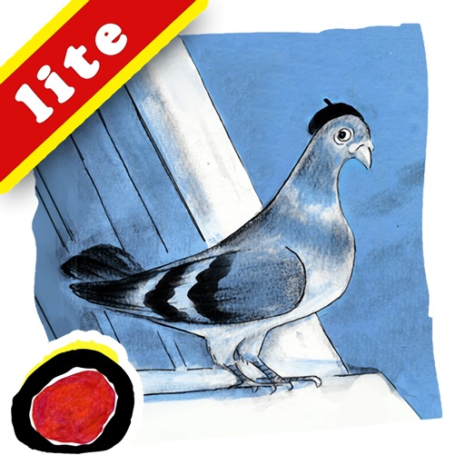 Inspector Peckit - a classic story book for kids about a detective pigeon’s search for a little girl’s lost knit bag by the author of Corduroy, Don Freeman. A perfect bedtime tale.(iPad Lite version,  icon
