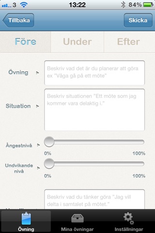 KBT-ångestövning screenshot 3