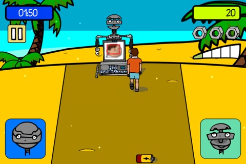 Robot Road Run screenshot 3