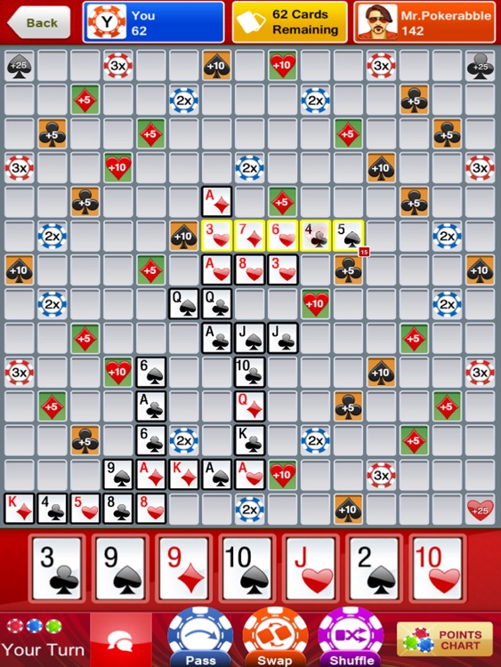 Pokerabble Free HD - Worlds first board game for Poker lovers
