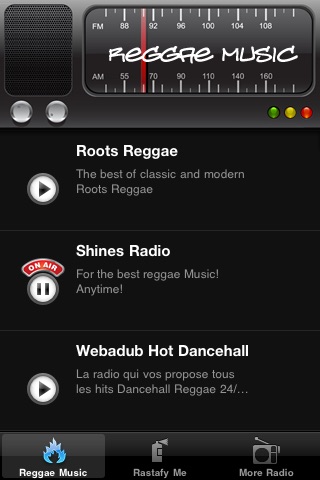 Reggae Music Radio FM screenshot 2