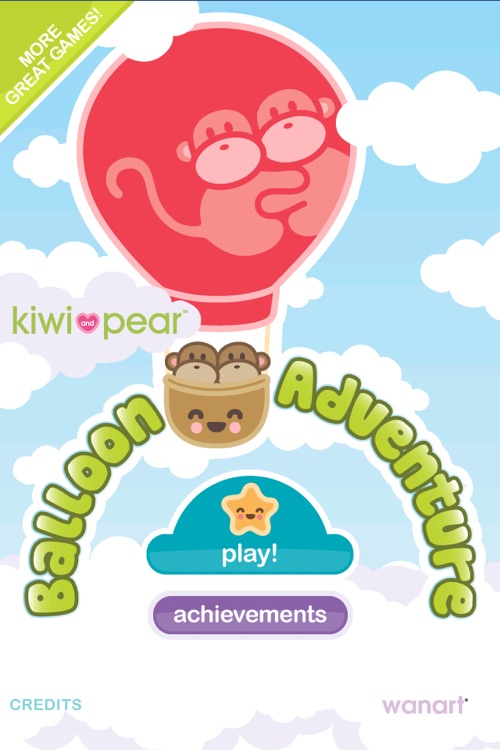 Kiwi and Pear's Balloon Adventure