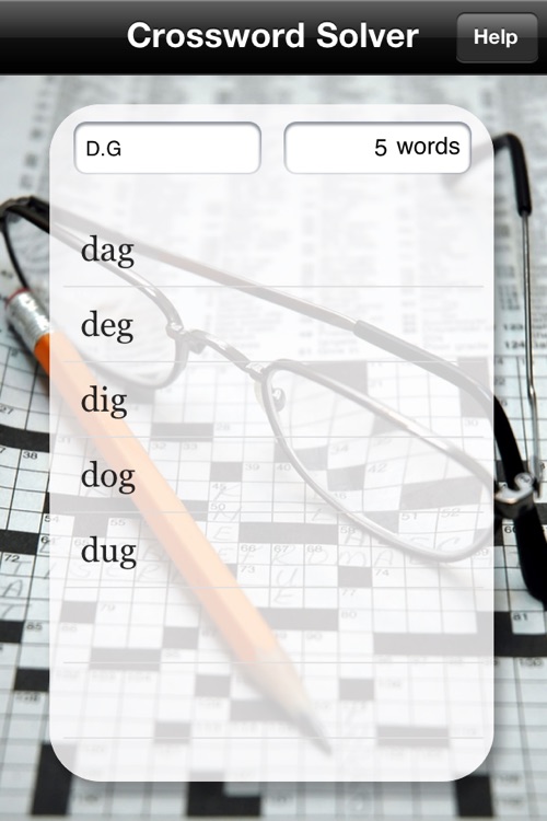 A Crossword Solver