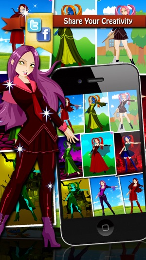 Vampire Makeover & Dressup(圖3)-速報App