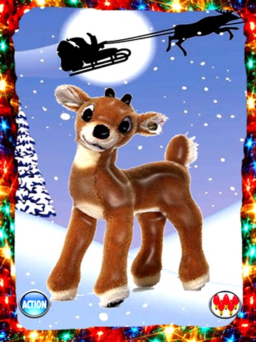 A Talking Reindeer for iPad HD screenshot 2