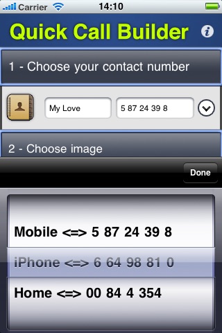 a Quick Call Builder PRO screenshot 4