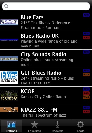 Blues Radio screenshot 2
