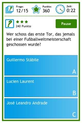 Fußball-Quiz (WAS IST WAS) screenshot 2