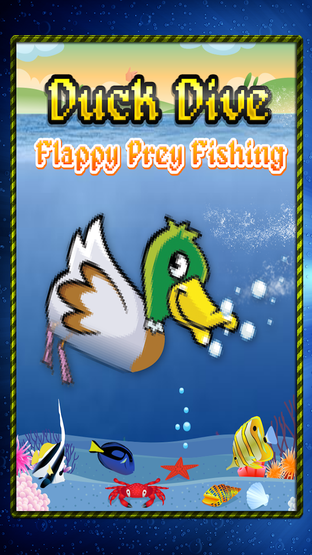 How to cancel & delete Duck Dive: Flappy Prey Bird Fishing from iphone & ipad 1