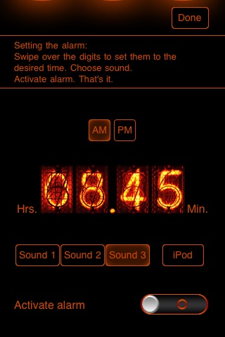 TIOnixie Alarm Clock - Stop Watch - Timer screenshot 3