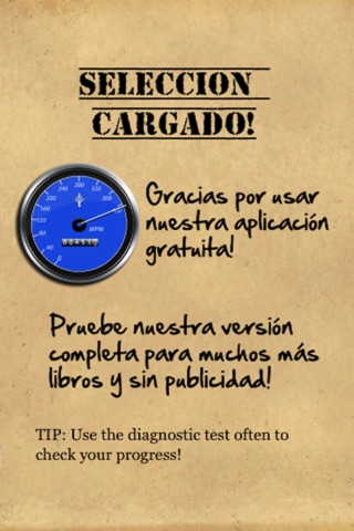 Spanish Speed Reading Tutor screenshot 4