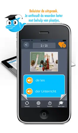 Game screenshot Duits leren: De uitspraak en woordenschat coach - Gratis mod apk