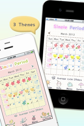 Simple Period (Period Calendar) screenshot 2