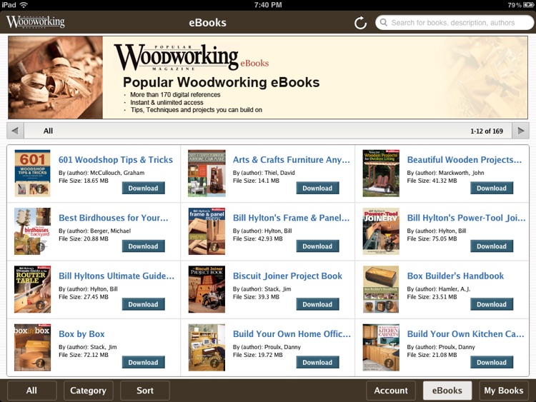 Popular Woodworking eBooks