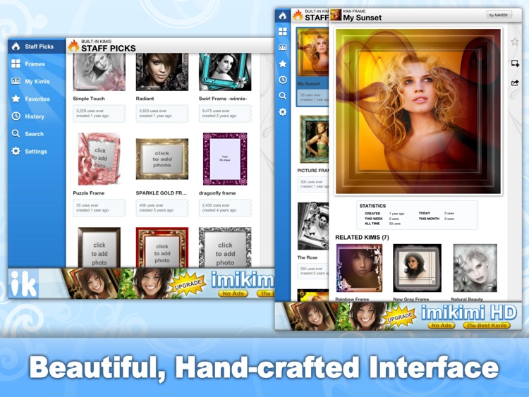 imikimi HD Free Photo Frames & Effects screenshot-4