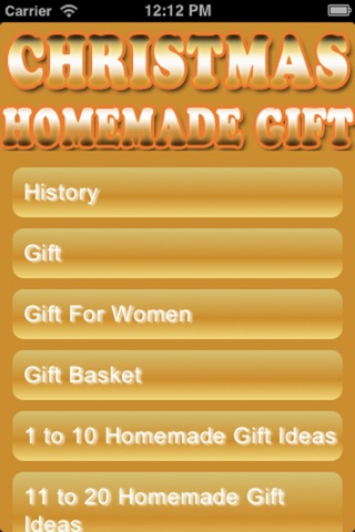 Christmas Homemade Gift screenshot 2