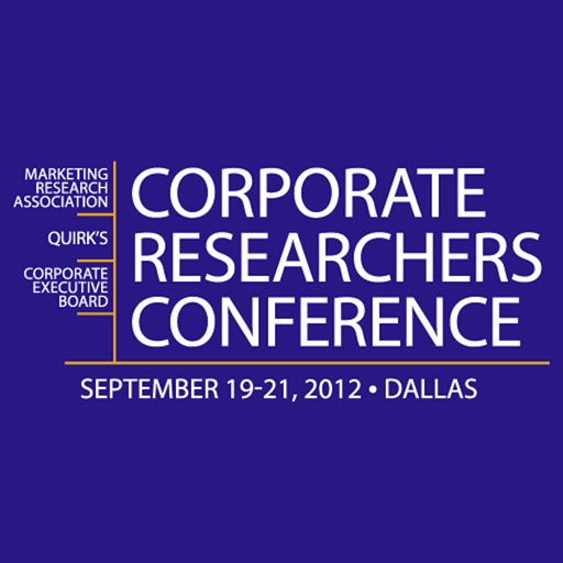 The 2012 Corporate Researchers Conference