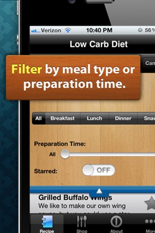 Low Carb Diet Free - Recipes to Lose Weight screenshot 3